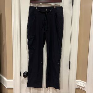 Columbia Hiking Pants Women’s City Slickers Pants Roll Up Omni-Shield Black 6